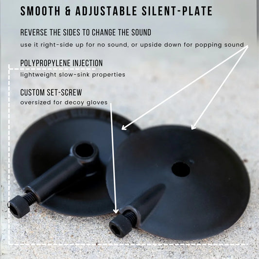 Silent Splash Plate